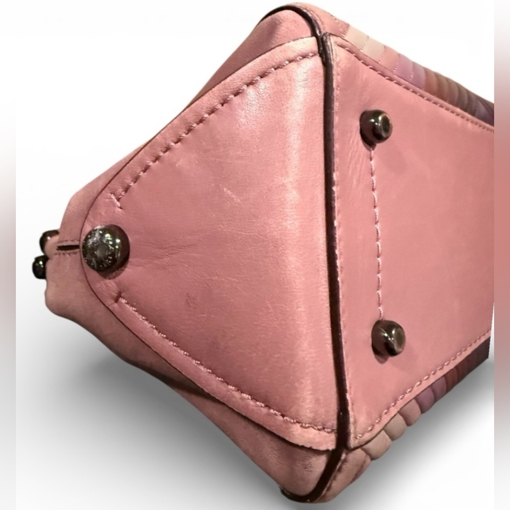 Coach Grace Bag With Color Block Quilting 2017 - Authentic & Pink - Picture 6 of 9